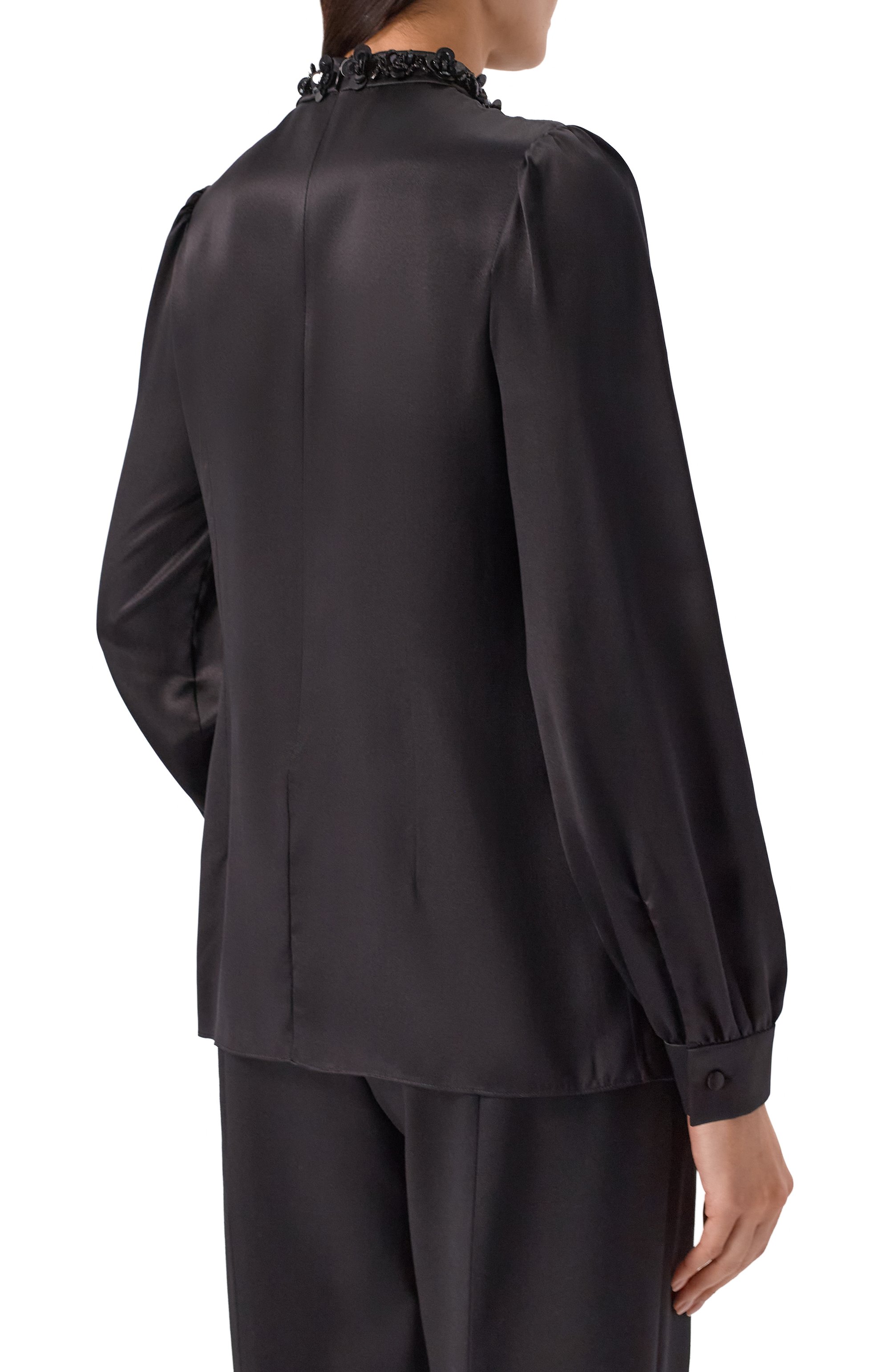 Шелковая блузка DOLCE & GABBANA, арт. F7BA6Z/FU1AU, фото 4