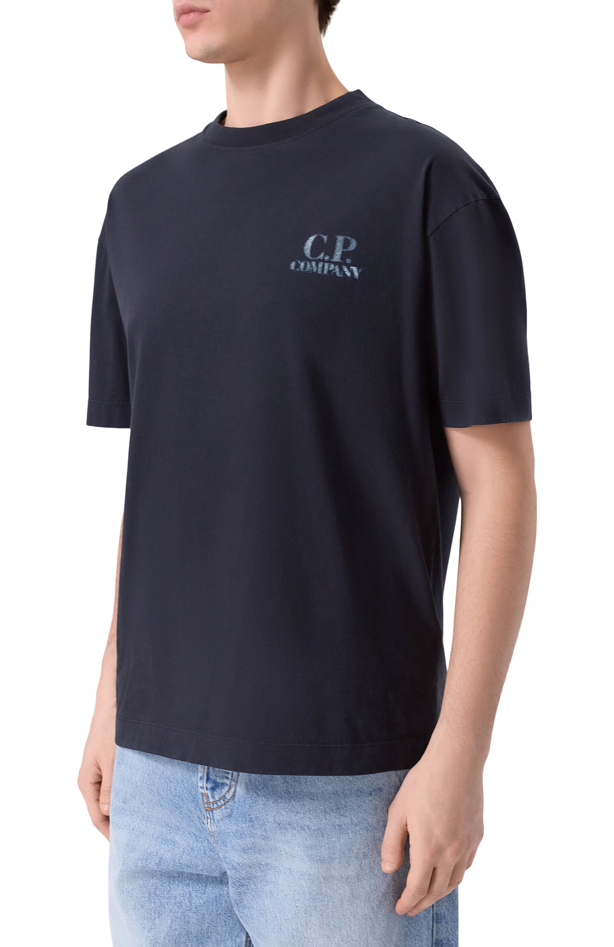 Хлопковая футболка C.P. COMPANY, арт. 20CMTS143A/110579W, фото 3