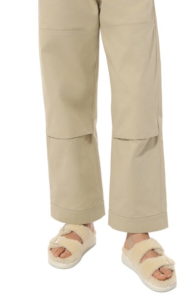 Меховые шлепанцы ALEXANDER MCQUEEN, арт. 676731/WLEK3, фото 3