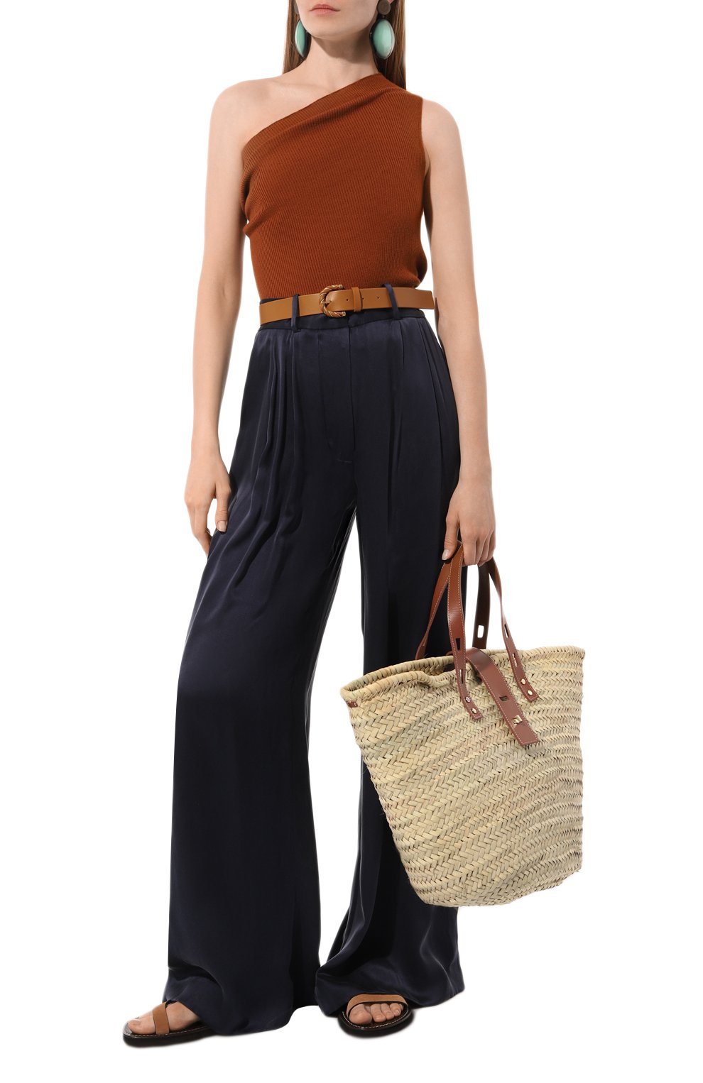 Шелковые брюки ZIMMERMANN, арт. 2151PRS24, фото 2