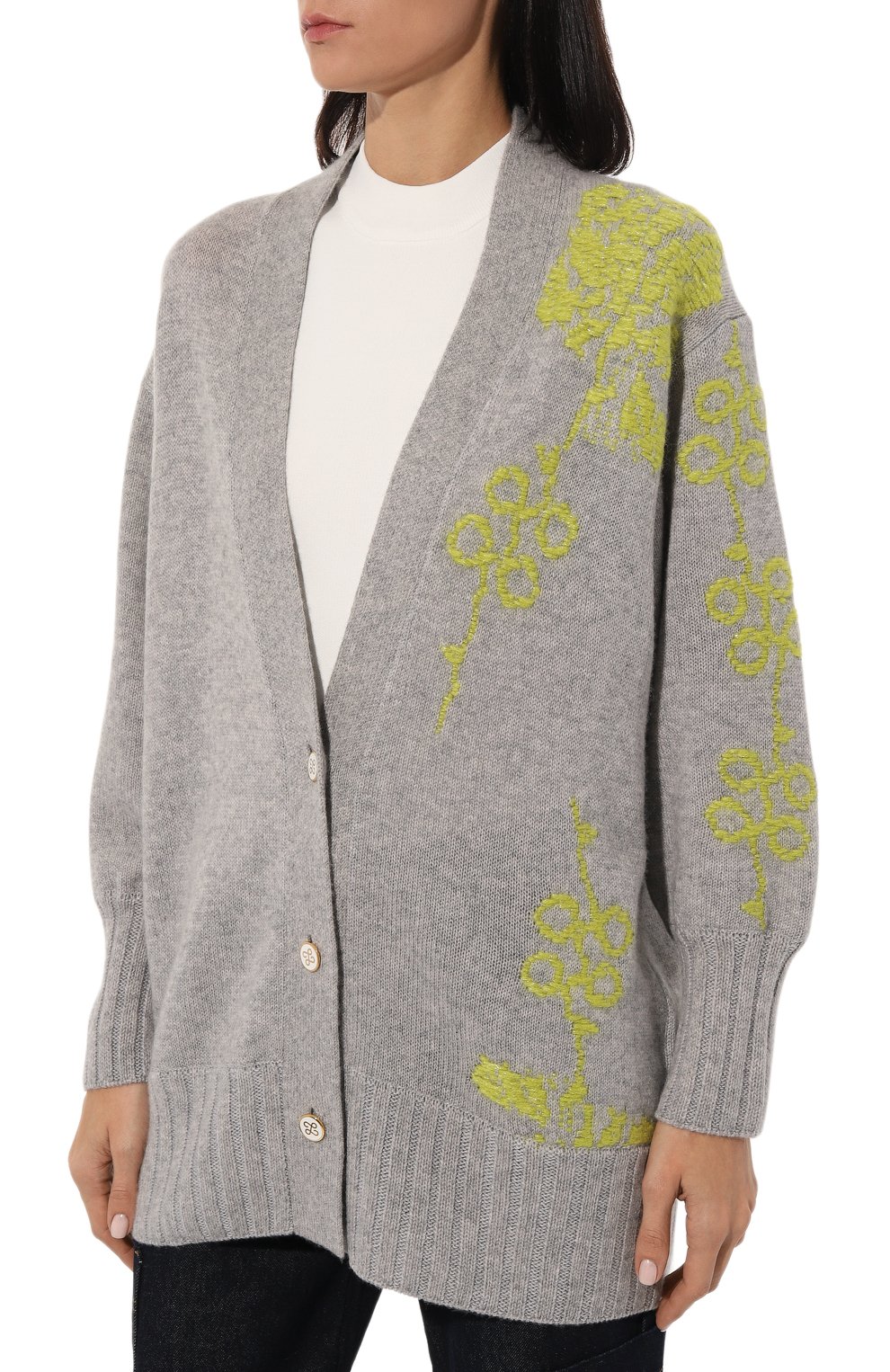 Кашемировый кардиган AND THE BRAND, арт. W24-CG016-1001-901, фото 3