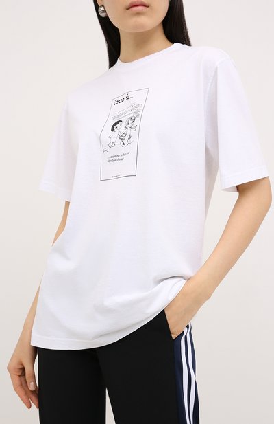 Хлопковая футболка VETEMENTS, арт. UAH21TR679 1600/W, фото 3