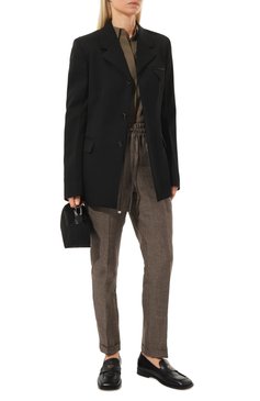 Льняные брюки KITON, арт. D37102K0912B, фото 2