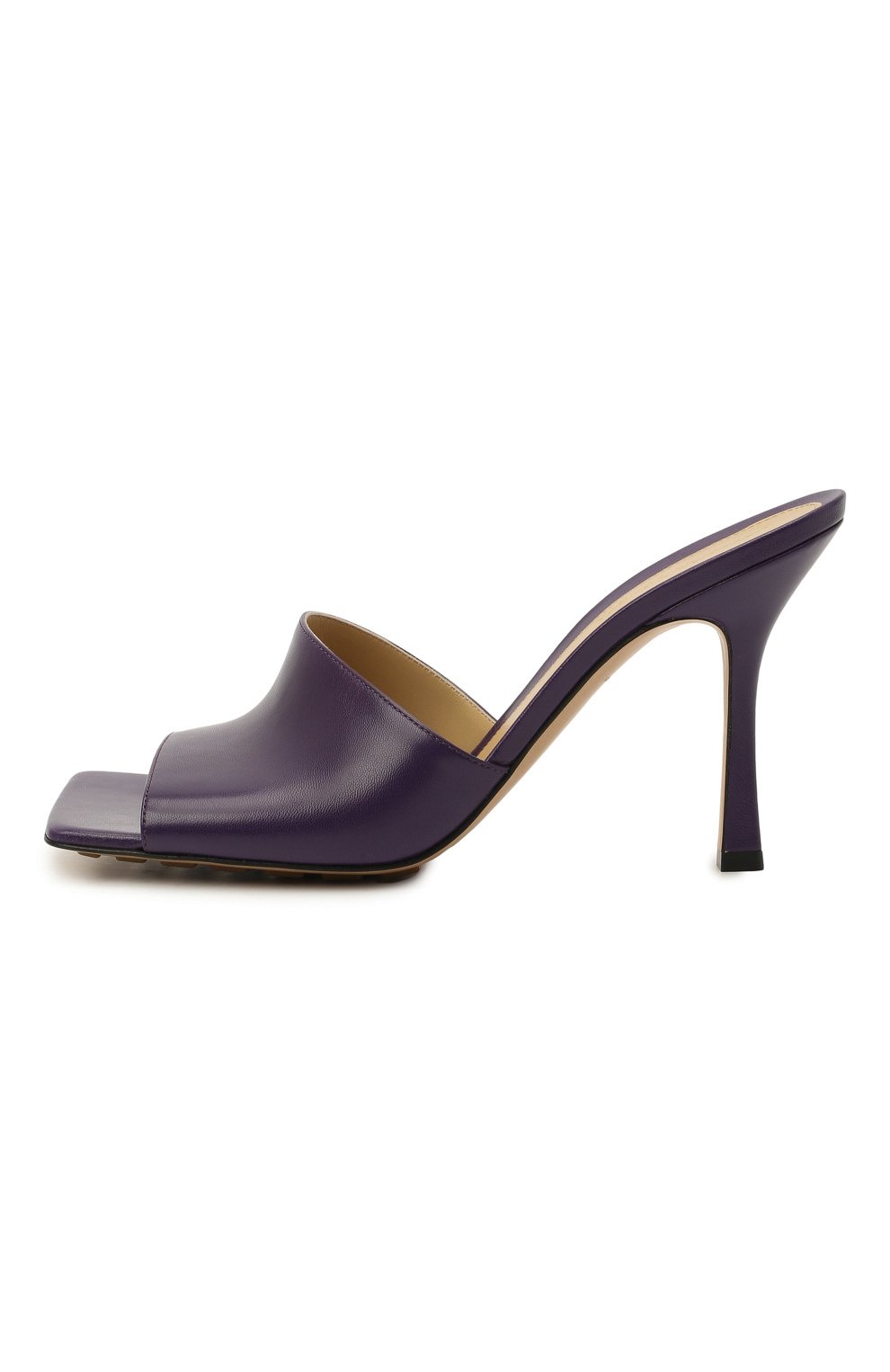 Кожаные мюли the stretch BOTTEGA VENETA фиолетового цвета по цене 79150 руб., арт. 610538/VBSF0, фото 4 Кожаные мюли the stretch BOTTEGA VENETA, арт. 610538/VBSF0, фото 4