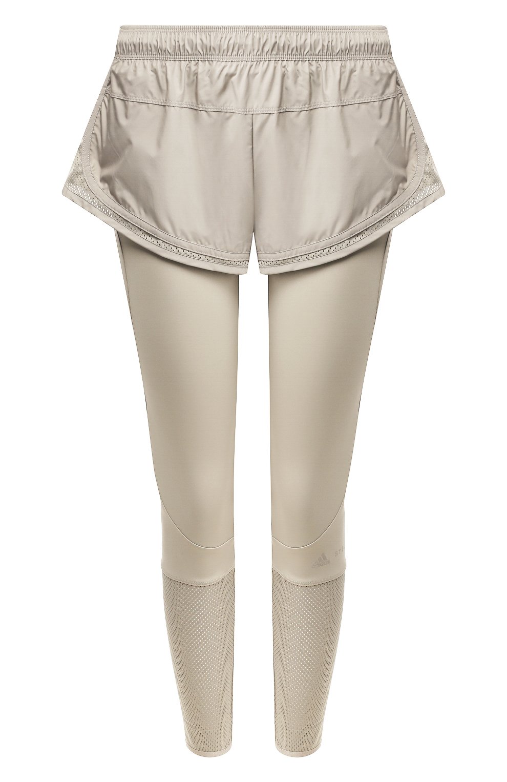 Легинсы с шортами ADIDAS BY STELLA MCCARTNEY хаки цвета по цене 6995 руб., арт. FK9728, фото 1 Легинсы с шортами ADIDAS BY STELLA MCCARTNEY, арт. FK9728, фото 1