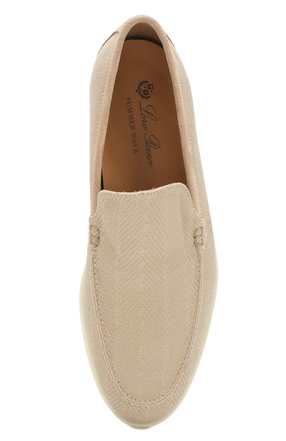 Текстильные лоферы summer walk LORO PIANA, арт. FAL0818, фото 5