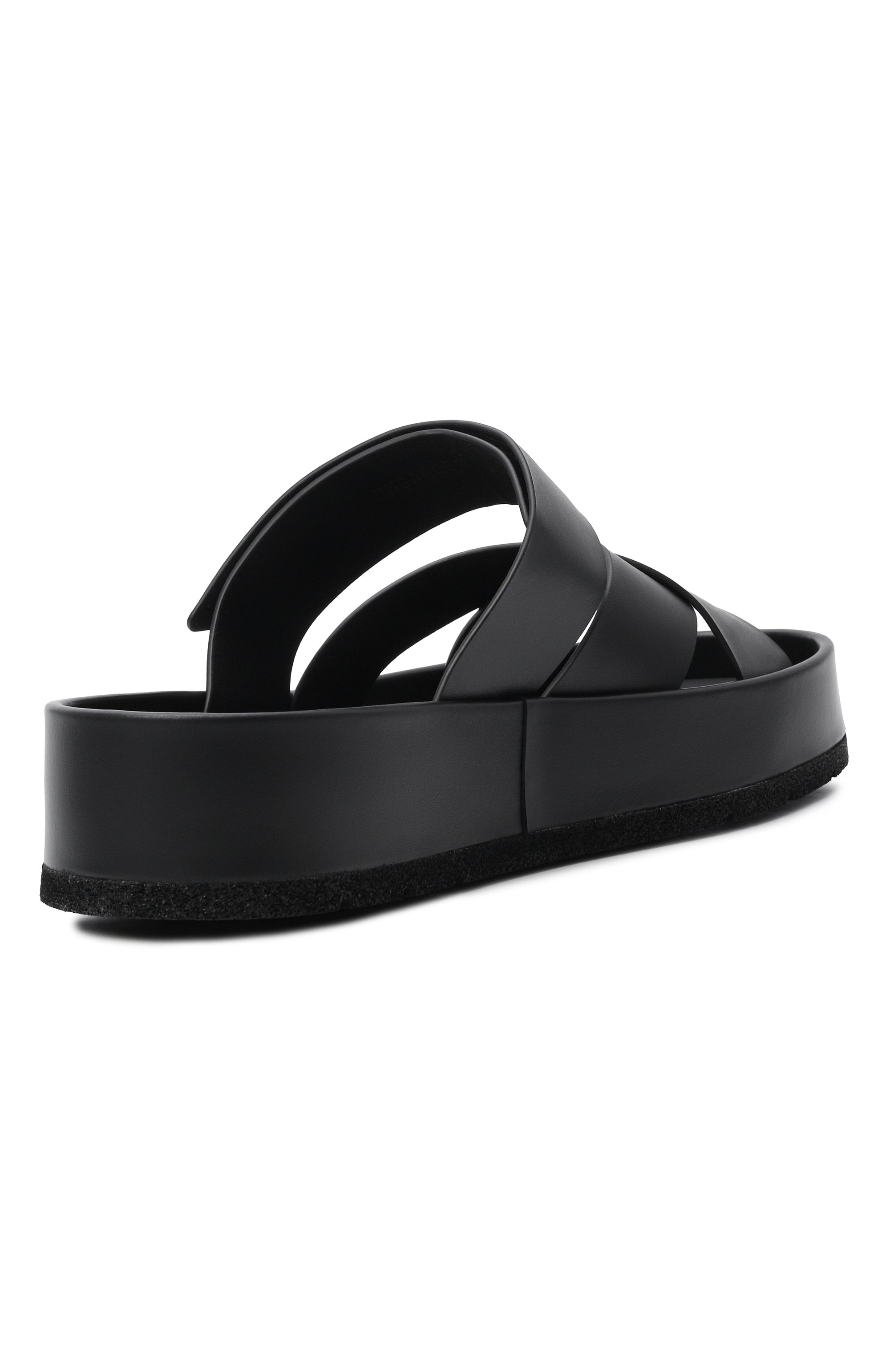 Кожаные шлепанцы EMPORIO ARMANI, арт. EM005855/AF25602, фото 4
