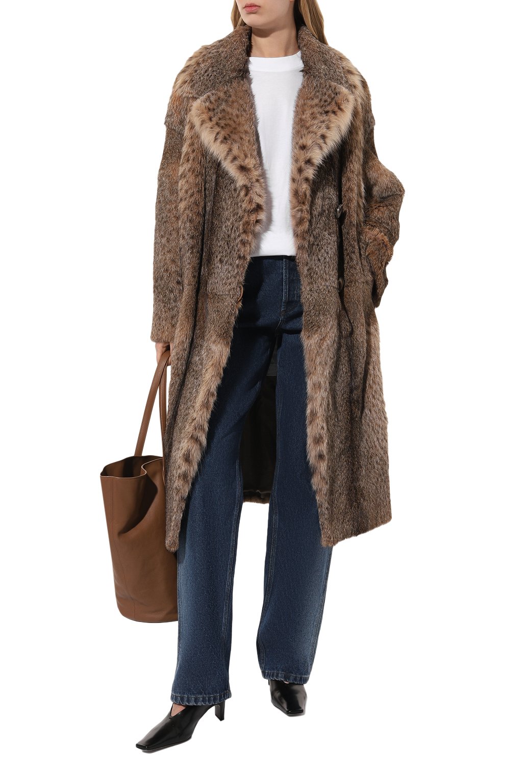 Шуба из меха рыси COLOR TEMPERATURE, арт. К-9/249, фото 2