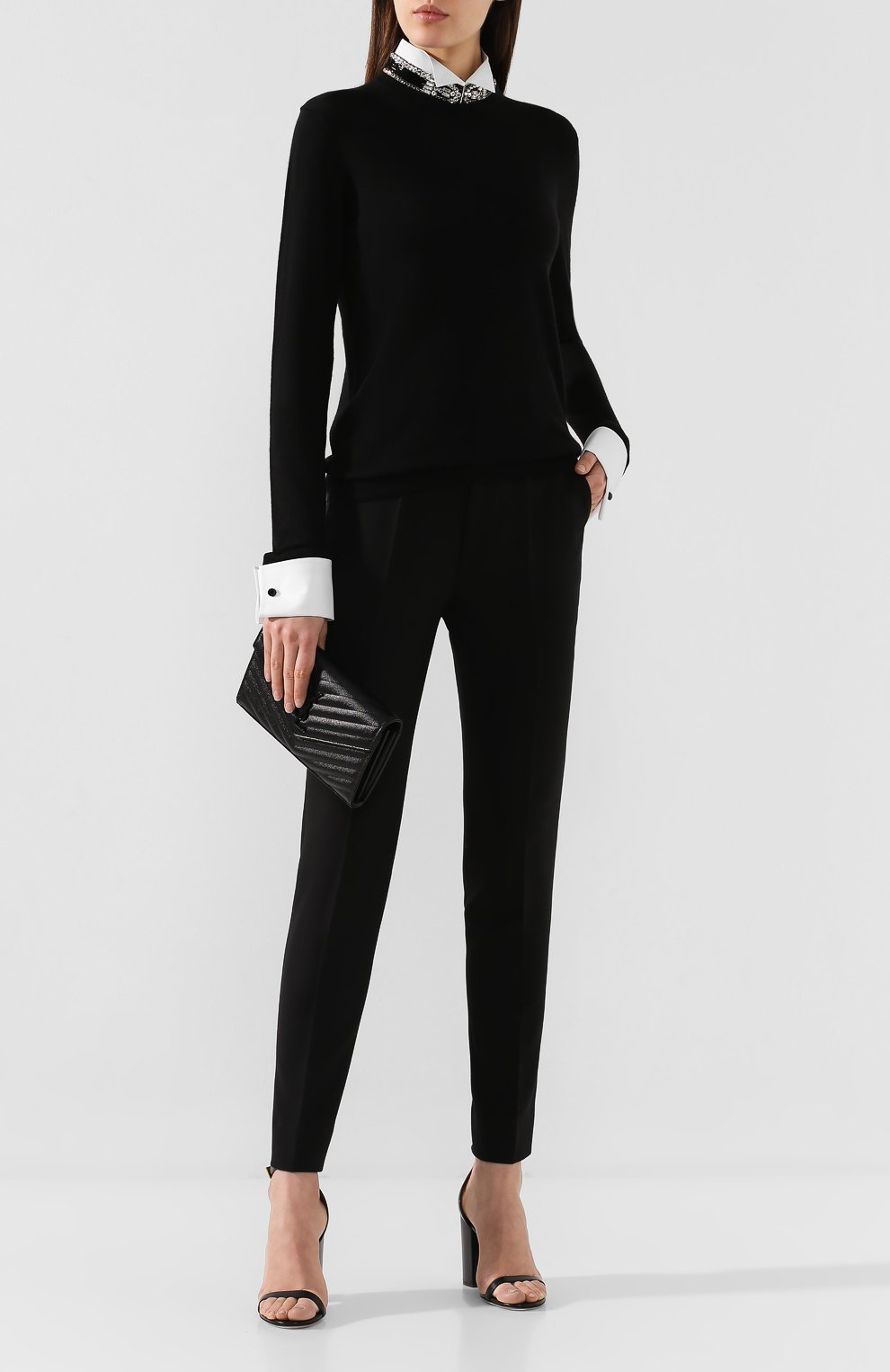 Кашемировый пуловер RALPH LAUREN черного цвета по цене 259500 руб., арт. 290776330, фото 2 Кашемировый пуловер RALPH LAUREN, арт. 290776330, фото 2