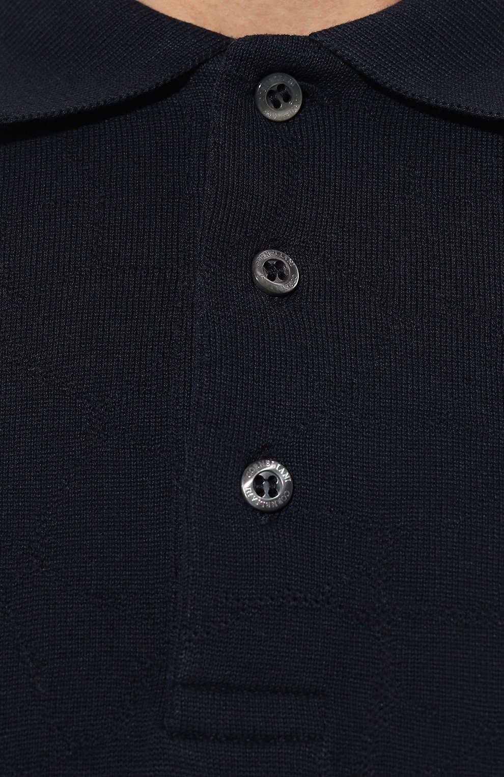 Хлопковое поло CORNELIANI, арт. 91G510-3125010, фото 5