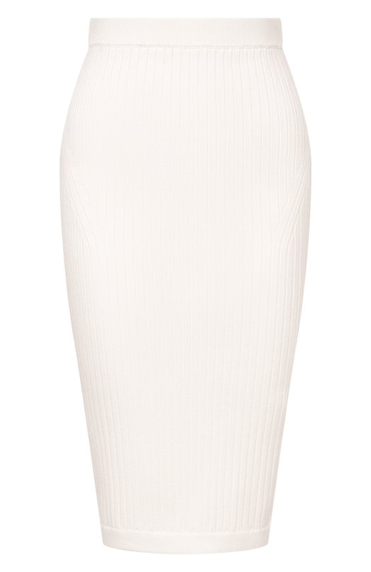 Юбка из вискозы Nina Ricci 26PMJU010/ML0597 Кремовый 26PMJU010/ML0597