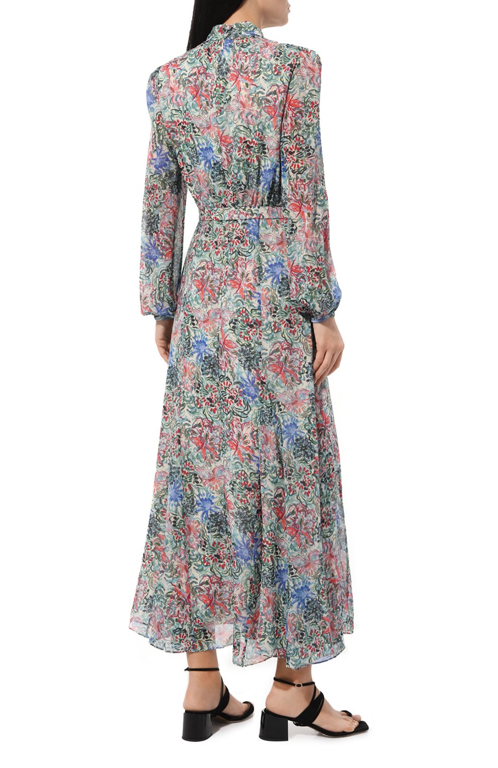Шелковое платье SALONI, арт. 10486-1935, фото 4
