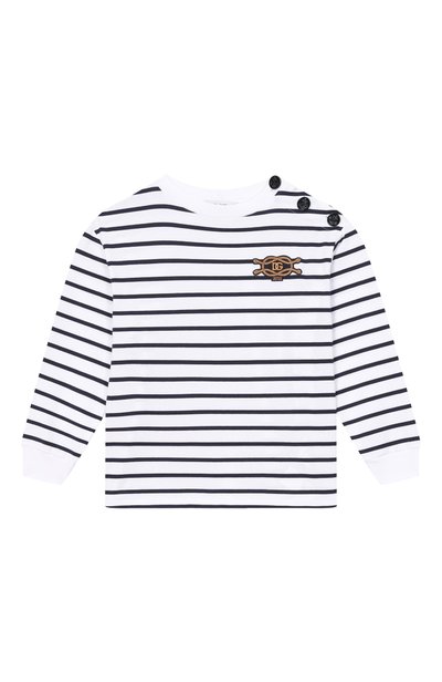 Хлопковы й лонгслив DOLCE & GABBANA, арт. L4JTKT/FB7DF