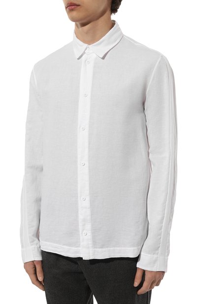 Рубашка из хлопка и льна TRANSIT, арт. CFUTRTW320, фото 3