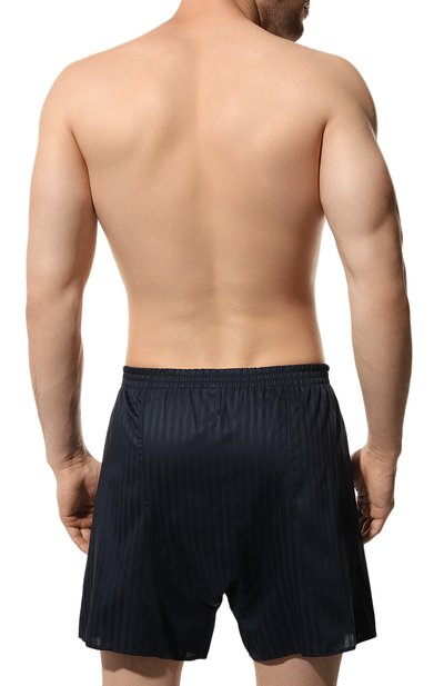 Хлопковые боксеры ZIMMERLI темно-синего цвета по цене 11500 руб., арт. 4020-75101/XL, фото 3 Хлопковые боксеры ZIMMERLI, арт. 4020-75101/XL, фото 3