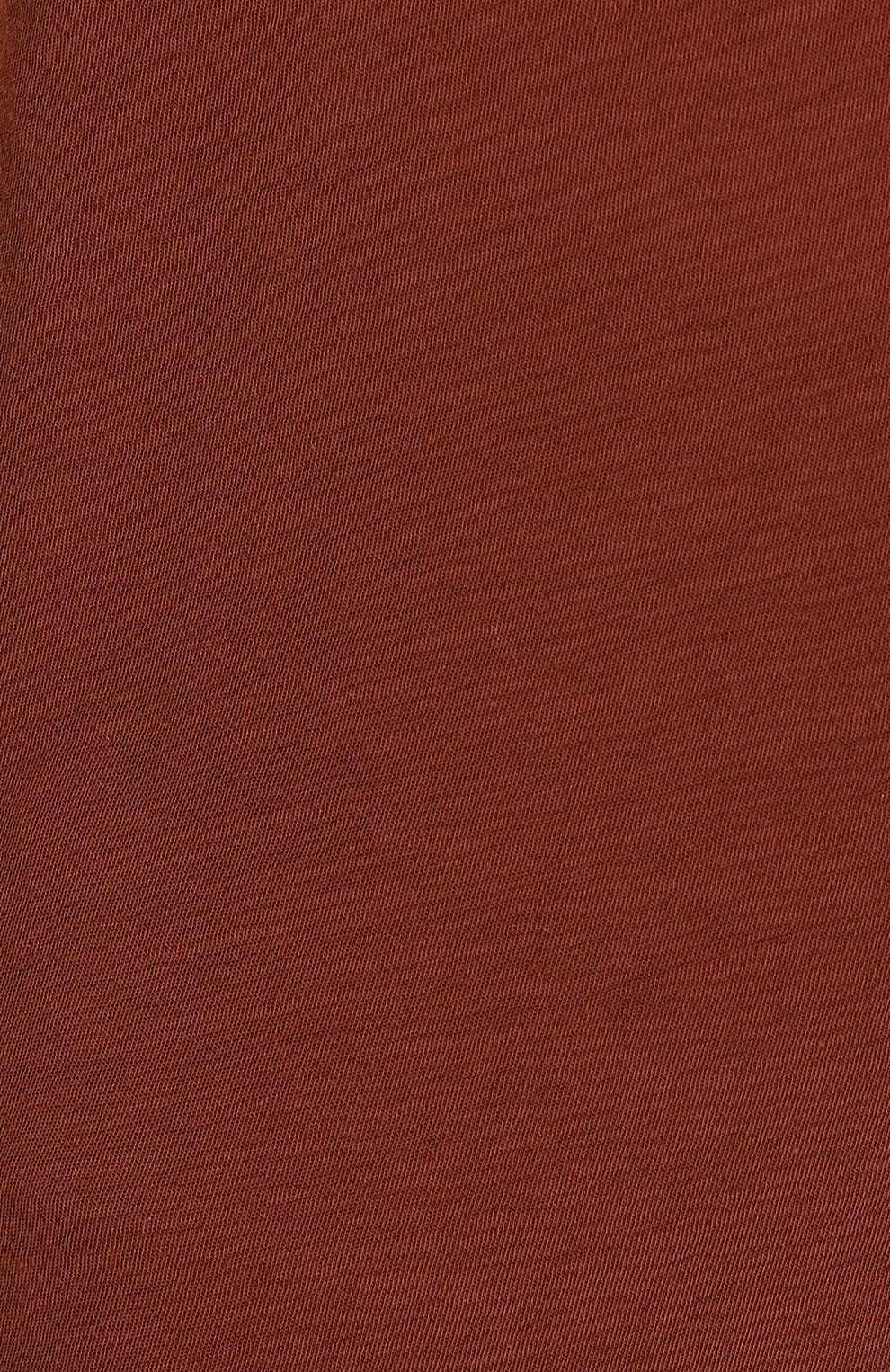 Хлопковая футболка JAMES PERSE коричневого цвета по цене 17700 руб., арт. WEK3182, фото 5 Хлопковая футболка JAMES PERSE, арт. WEK3182, фото 5