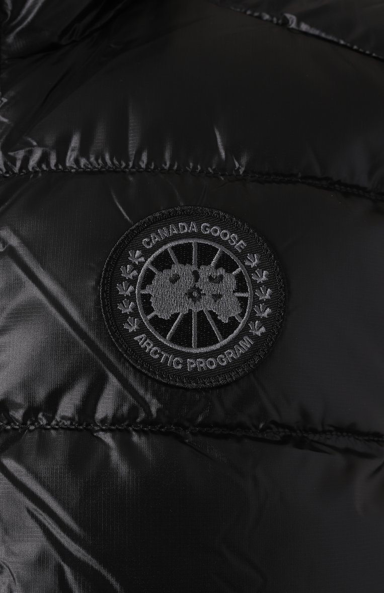 Мужской пуховый жилет crofton CANADA GOOSE черного цвета, арт. 2229MB | Фото 6 (Материал сплава: Проставлено; Драгоценные камни: Проставлено; Длина (верхняя одежда): Короткие; Материал утеплителя: Пух и перо; Материал подклада: Синтетический материал; Стили: Кэжуэл; Мужское Кросс-КТ: жилеты-объемные; Материал внешний: Синтетический материал)
