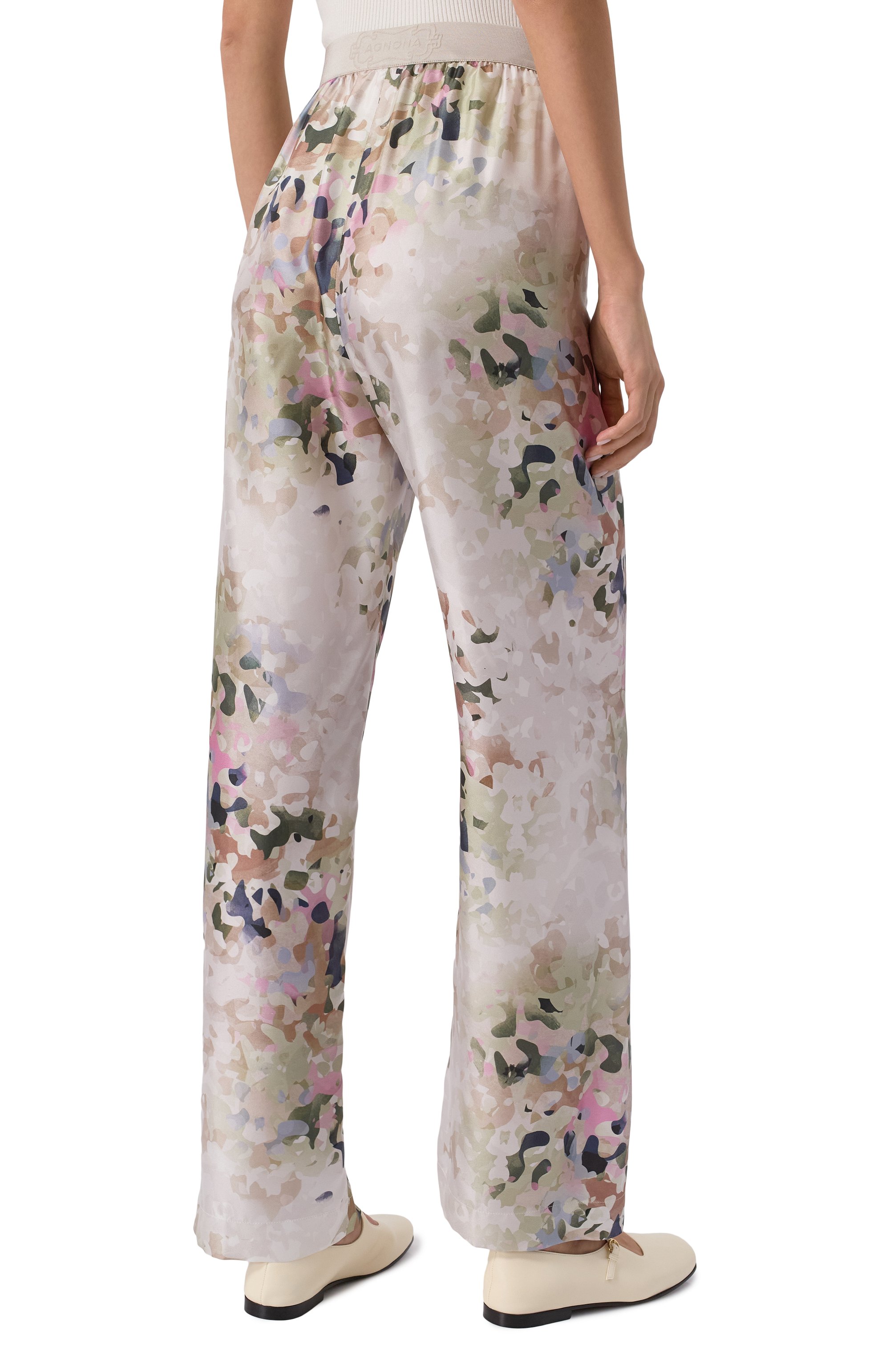 Шелковые брюки AGNONA, арт. T70715/S4046, фото 4