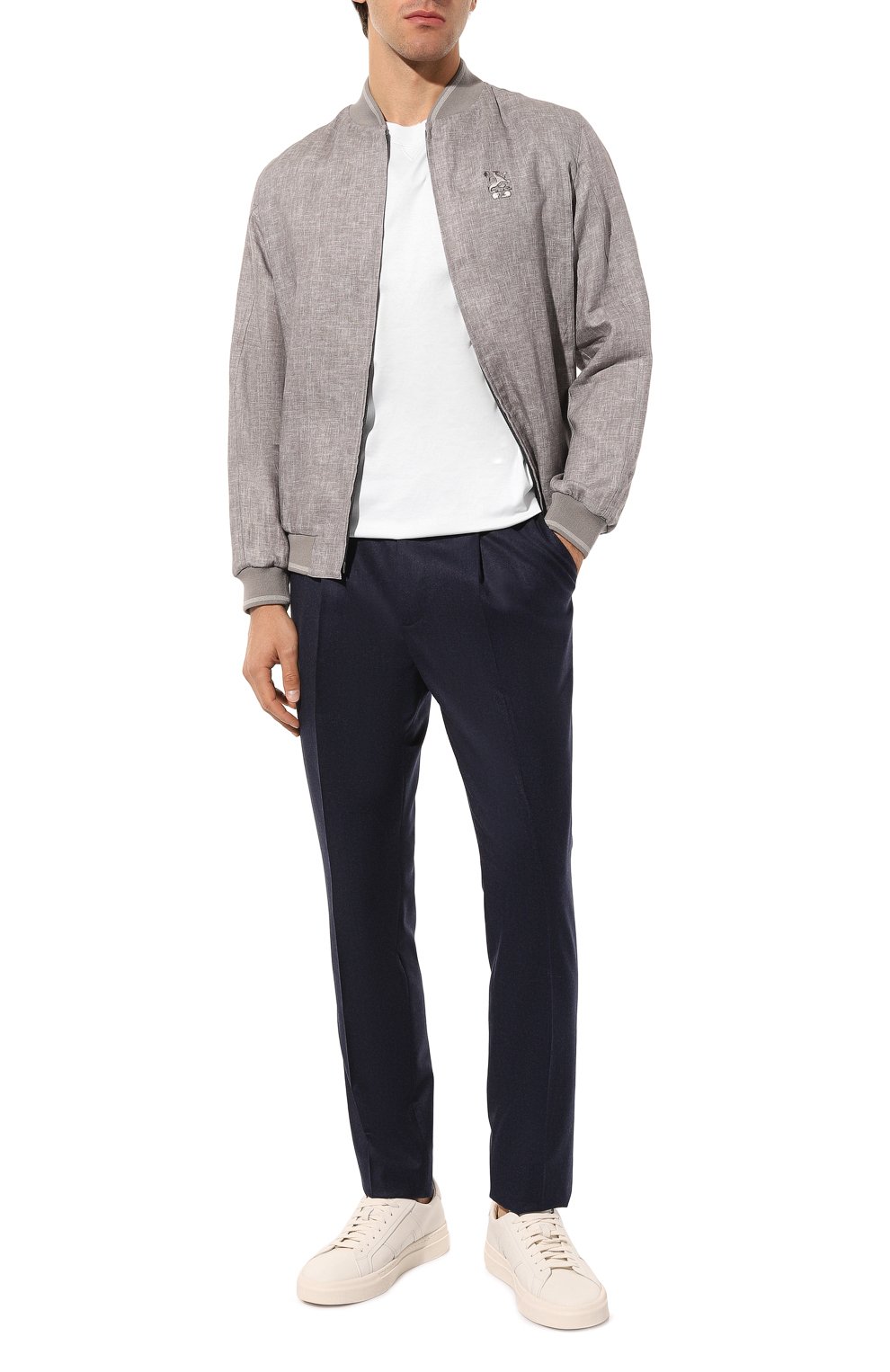 Шерстяные брюки BRUNELLO CUCINELLI, арт. ME226B2163, фото 2