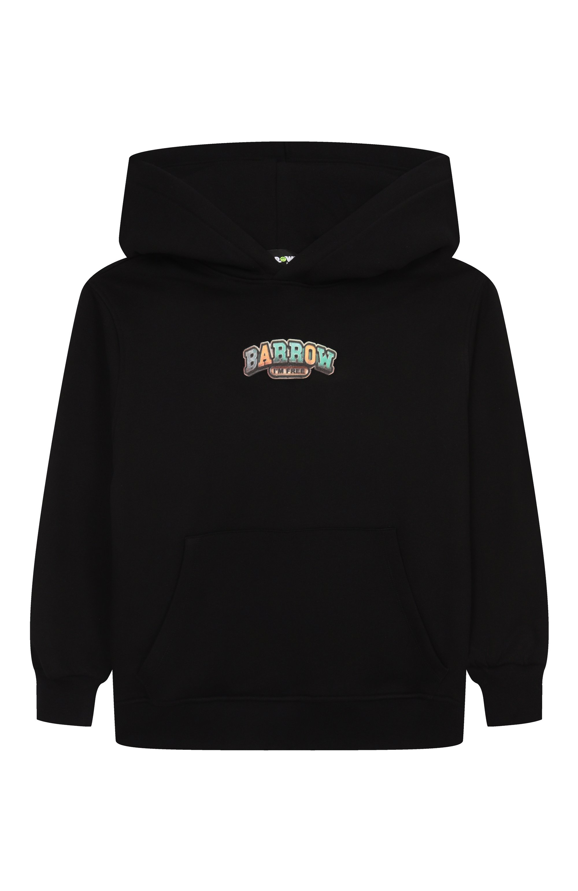 Хлопковое худи BARROW, арт. F5BKJUHS224, фото 1