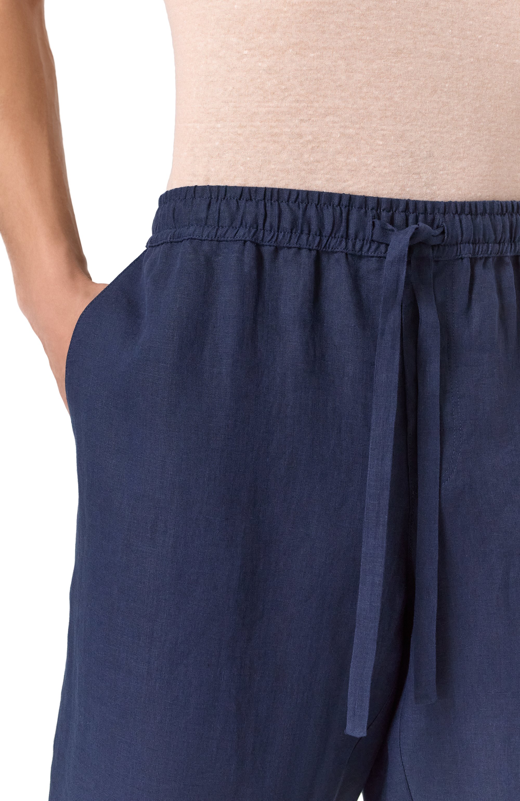 Льняные шорты DOLCE & GABBANA, арт. GV37AZ/FU4LG, фото 5