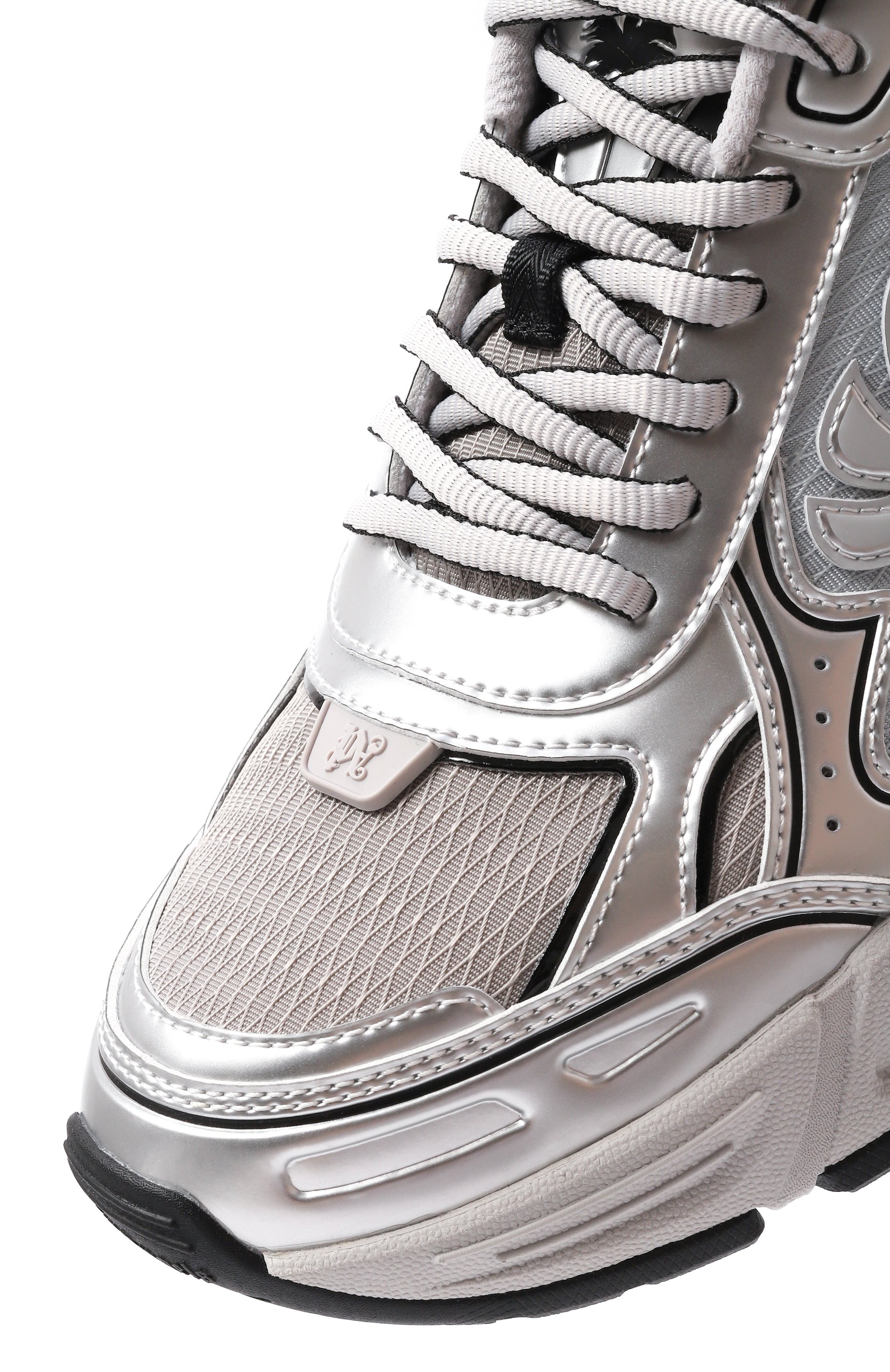 Комбинированные кроссовки pa 4 PALM ANGELS, арт. PMIA102F24LEA003, фото 7