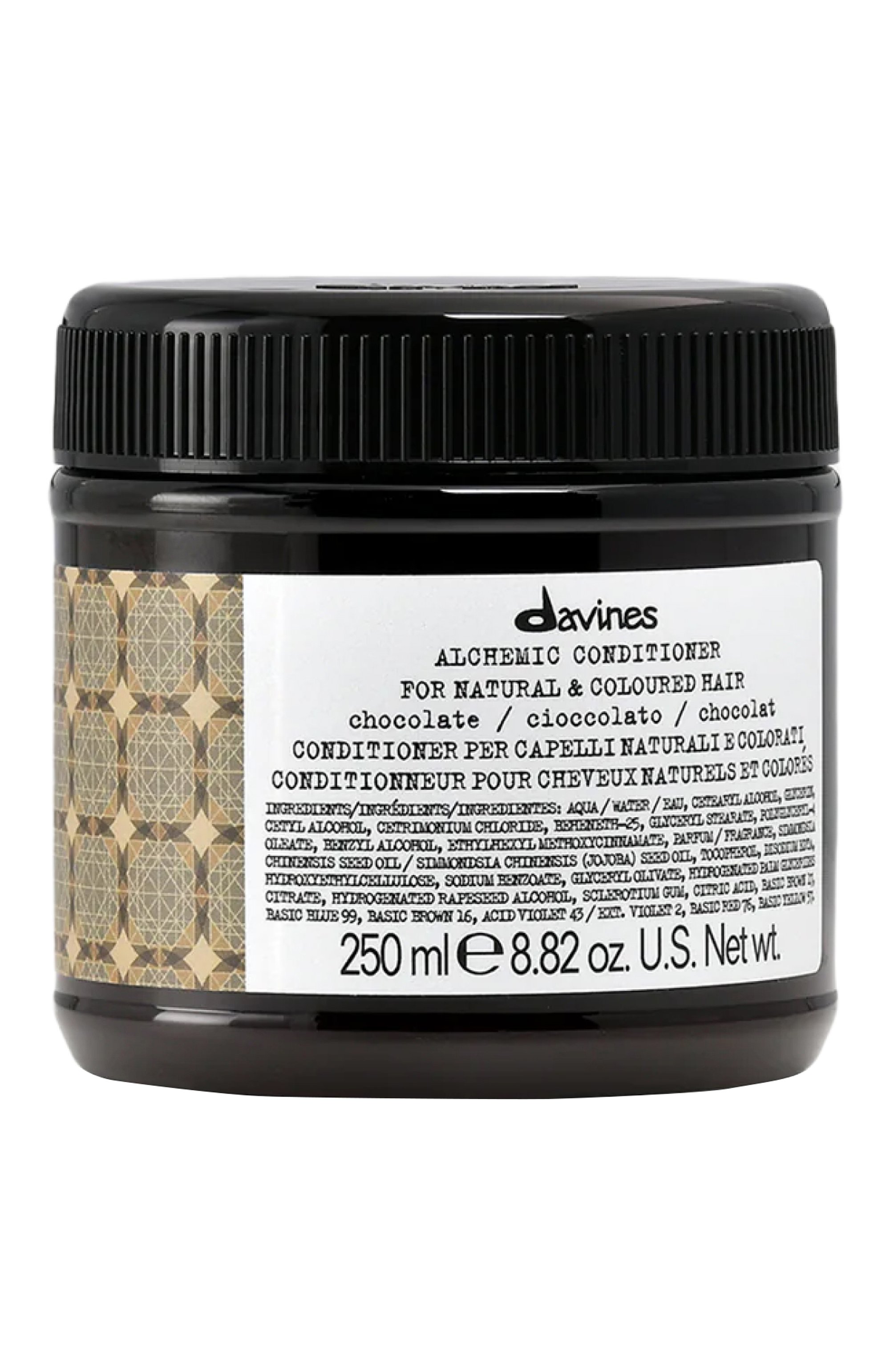 Кондиционер для натуральных и окрашенных волос alchemic, шоколад (250ml) DAVINES, арт. 67227, фото 1