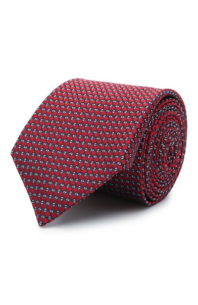 Мужской шелковый галстук CANALI, арт. 18/HJ03074