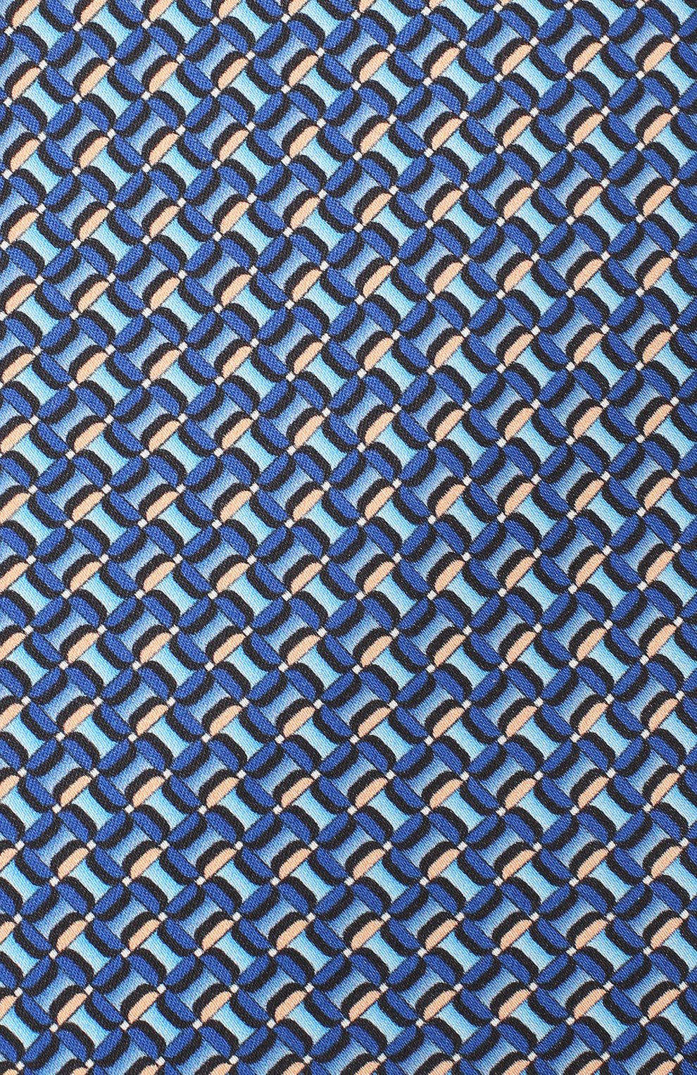 Шелковый галстук LANVIN синего цвета по цене 12600 руб., арт. 2812/TIE, фото 3 Шелковый галстук LANVIN, арт. 2812/TIE, фото 3