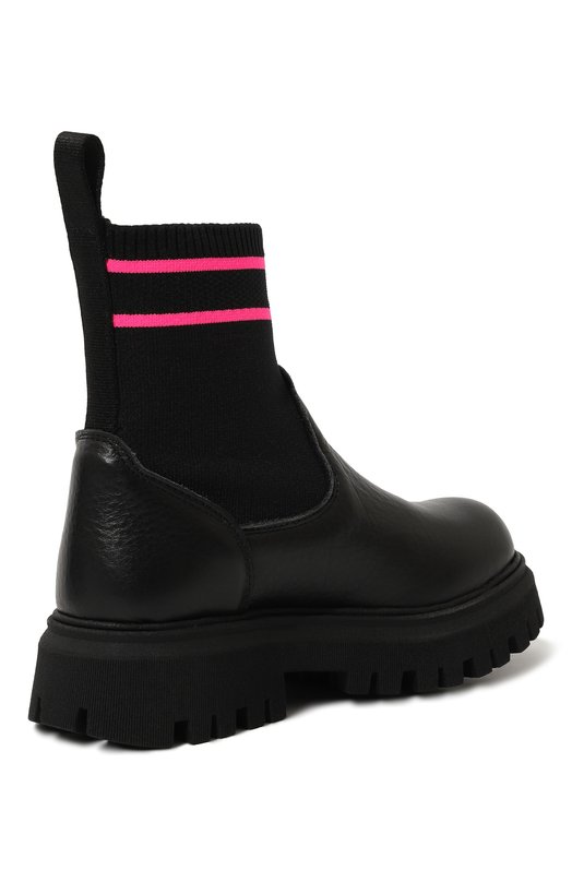 Ботинки MSGM kids Чёрный, фото 3