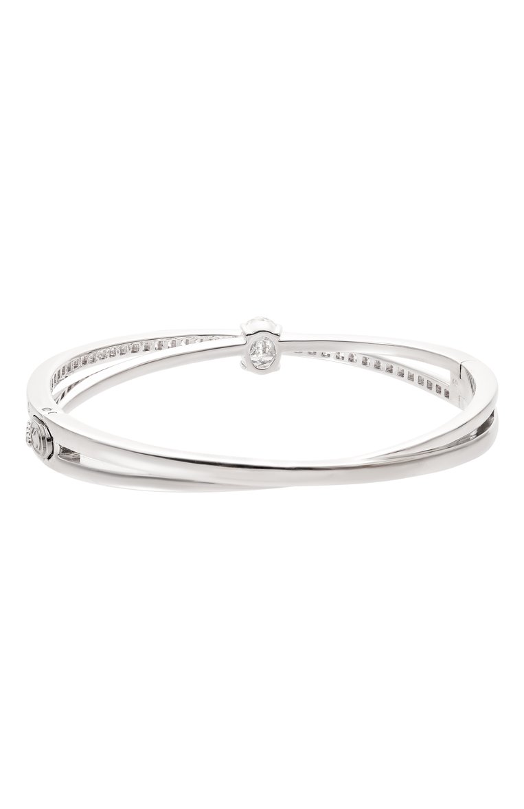 Женский браслет hyperbola SWAROVSKI серебряного цвета, арт. 5691224 | Фото 3 (Нос: Не проставлено; Материал: Металл, Кристаллы)