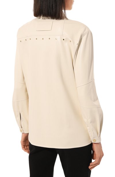 Рубашка из экокожи PATRIZIA PEPE, арт. 8C0578_E005, фото 4