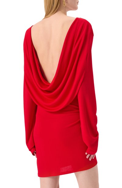 Платье из вискозы JACQUEMUS, арт. 25E251DR240/1026/471, фото 4