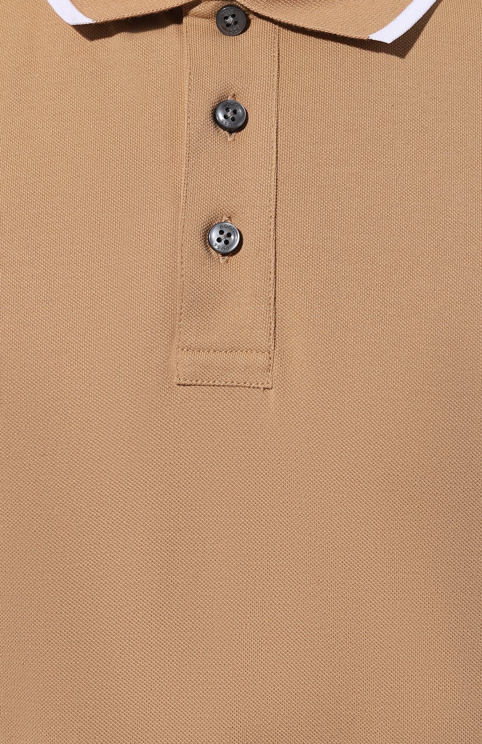 Хлопковое поло BOSS, арт. 50494697, фото 5