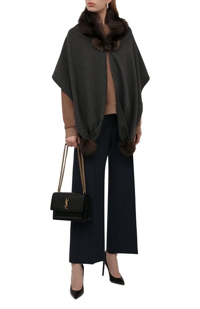 Капюшон с мехом соболя VICTORIA KUSENKOVA, арт. 199303586548, фото 2