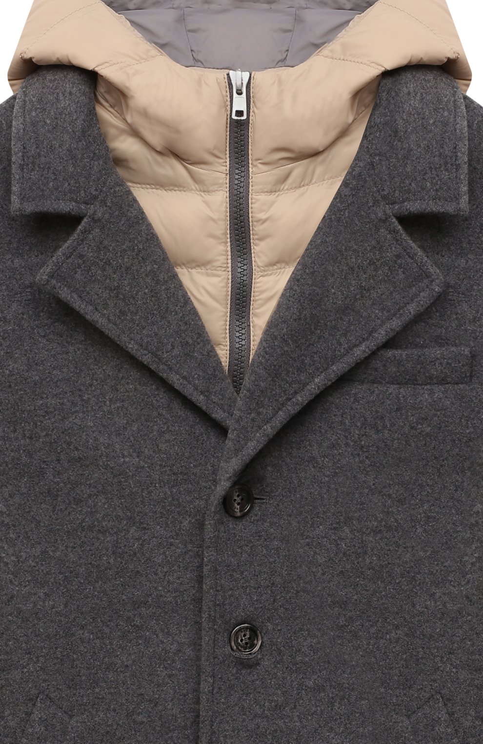 Кашемировое пальто BRUNELLO CUCINELLI, арт. BT4970310C, фото 3