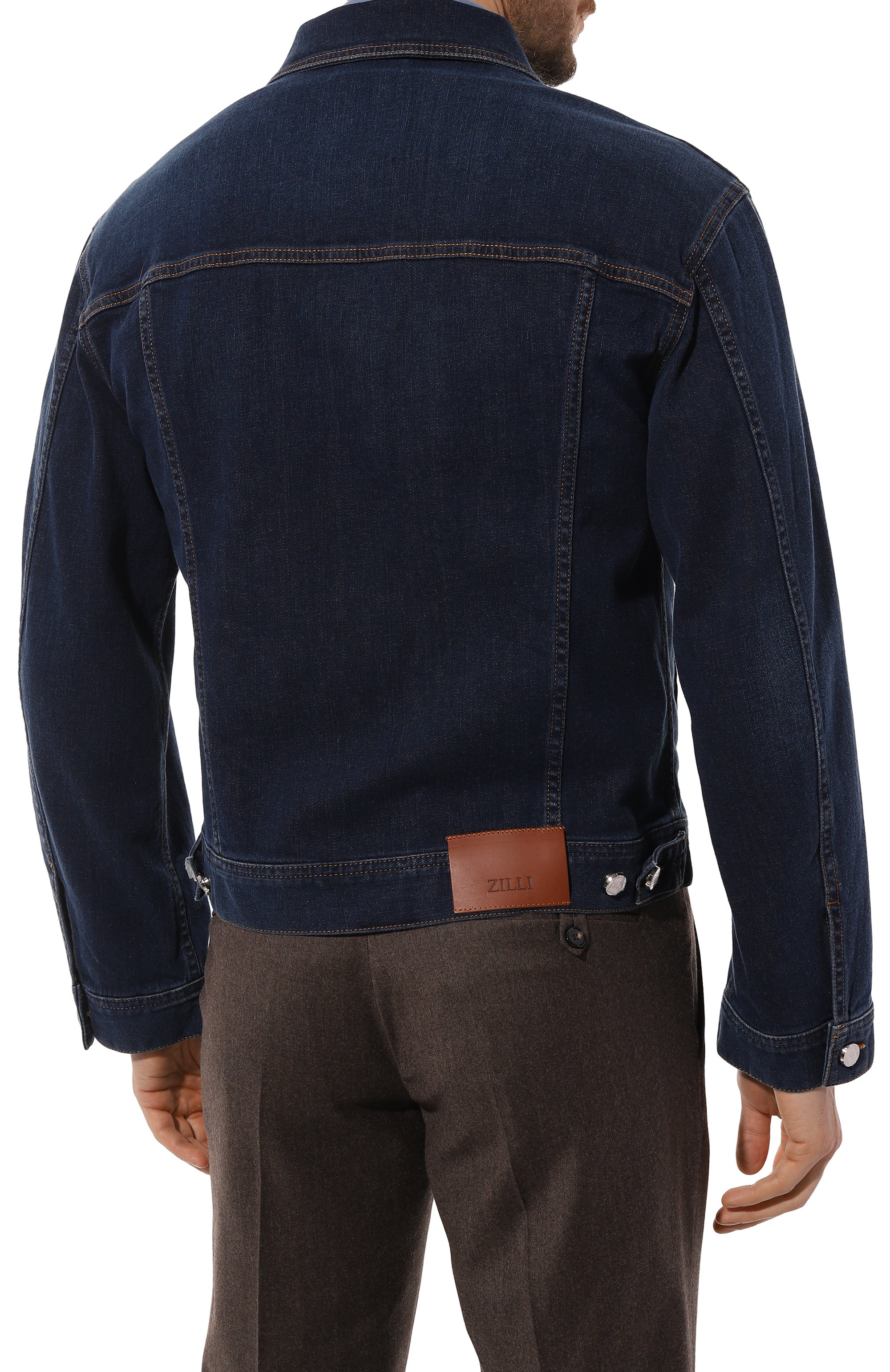 Джинсовая куртка ZILLI, арт. JPKB01M010360001C, фото 4