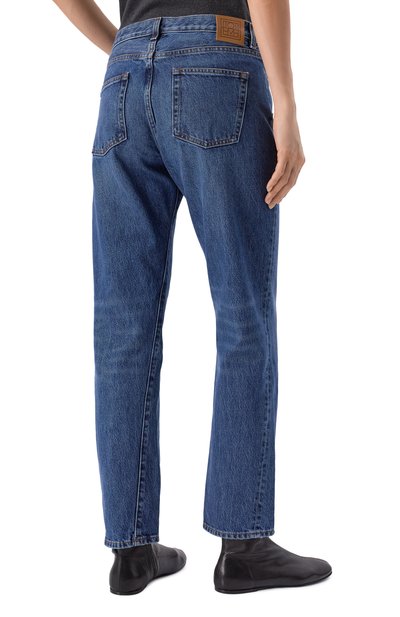 Джинсы TOTEME синего цвета по цене 39950 руб., арт. 221-232-741/405, фото 4 Джинсы TOTEME, арт. 221-232-741/405, фото 4