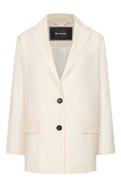 Женский шерстяной жакет KITON, арт. D53502K01024_001