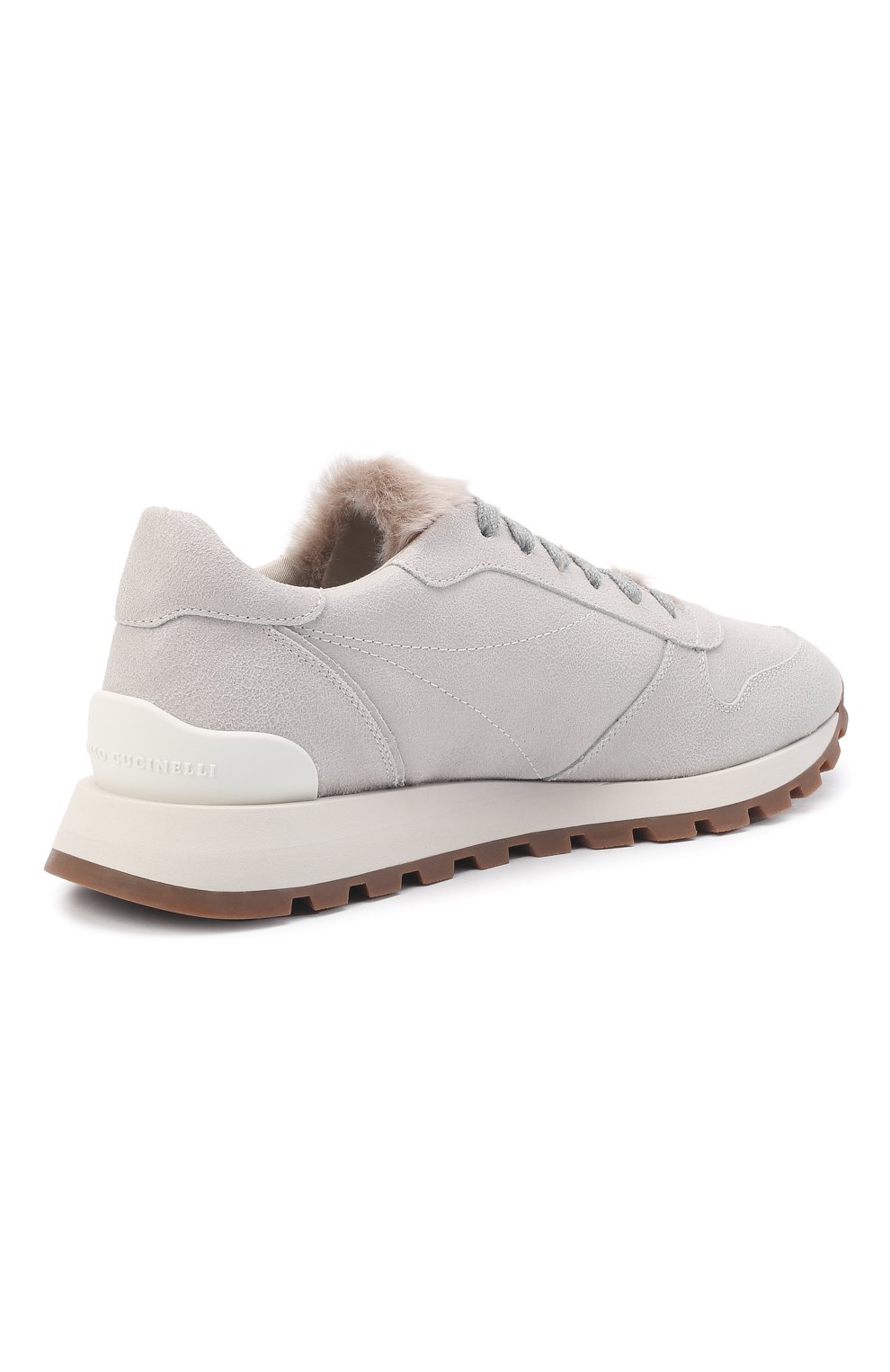 Замшевые кроссовки BRUNELLO CUCINELLI, арт. MZAMG2121, фото 5