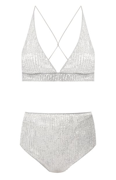 Женский раздельный купальник OSEREE, арт. BTS904/T0P HIGH WAISTED PAILLETTES/MID
