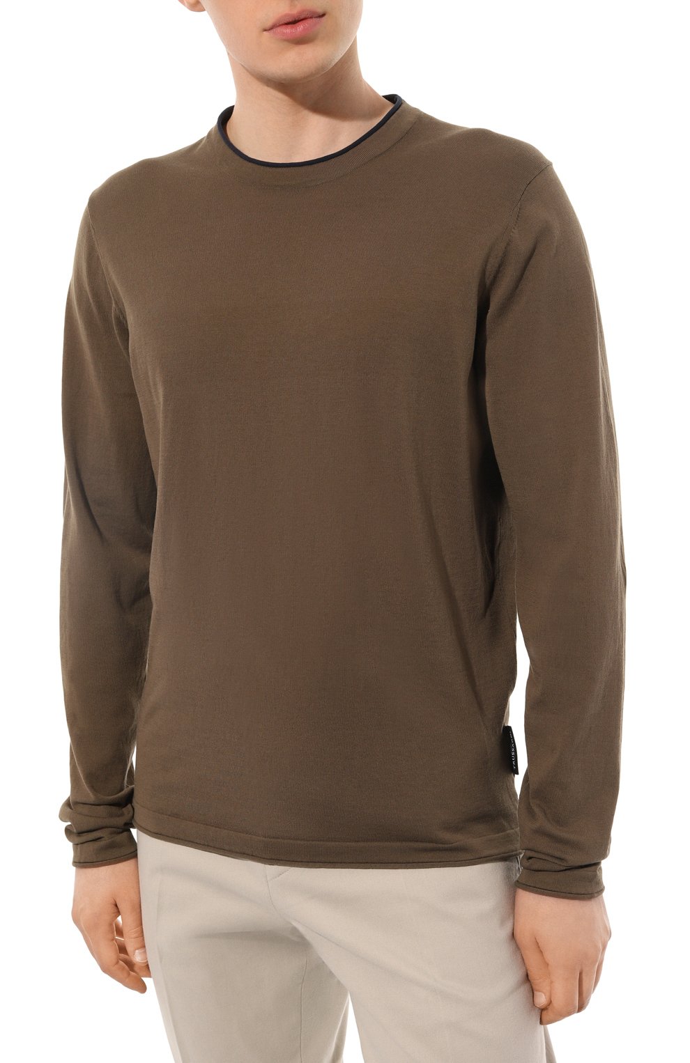 Хлопковый лонгслив TRUSSARDI, арт. 52M00668-0F000789, фото 3