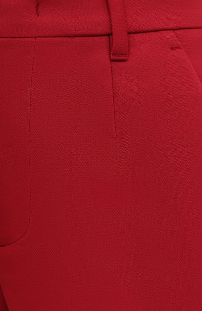 Хлопковые шорты REDVALENTINO красного цвета по цене 39950 руб., арт. VR0RFF10/5S4, фото 5 Хлопковые шорты REDVALENTINO, арт. VR0RFF10/5S4, фото 5