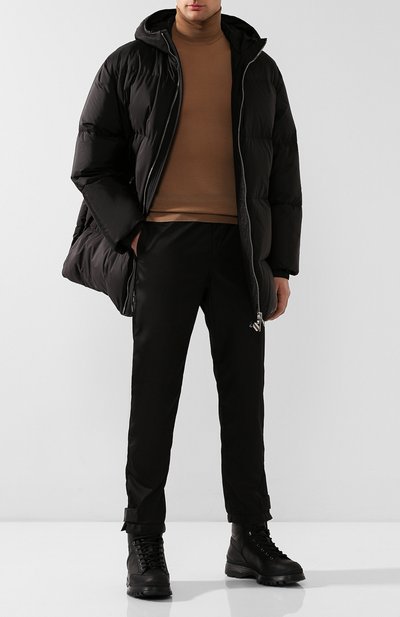 Кожаные ботинки PRADA, арт. 2TE157-3A6N-F0002, фото 2