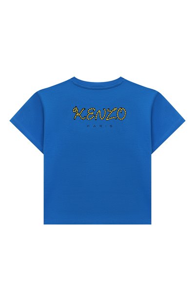 Хлопковая футболка KENZO, арт. K25870/3Y-5Y, фото 2
