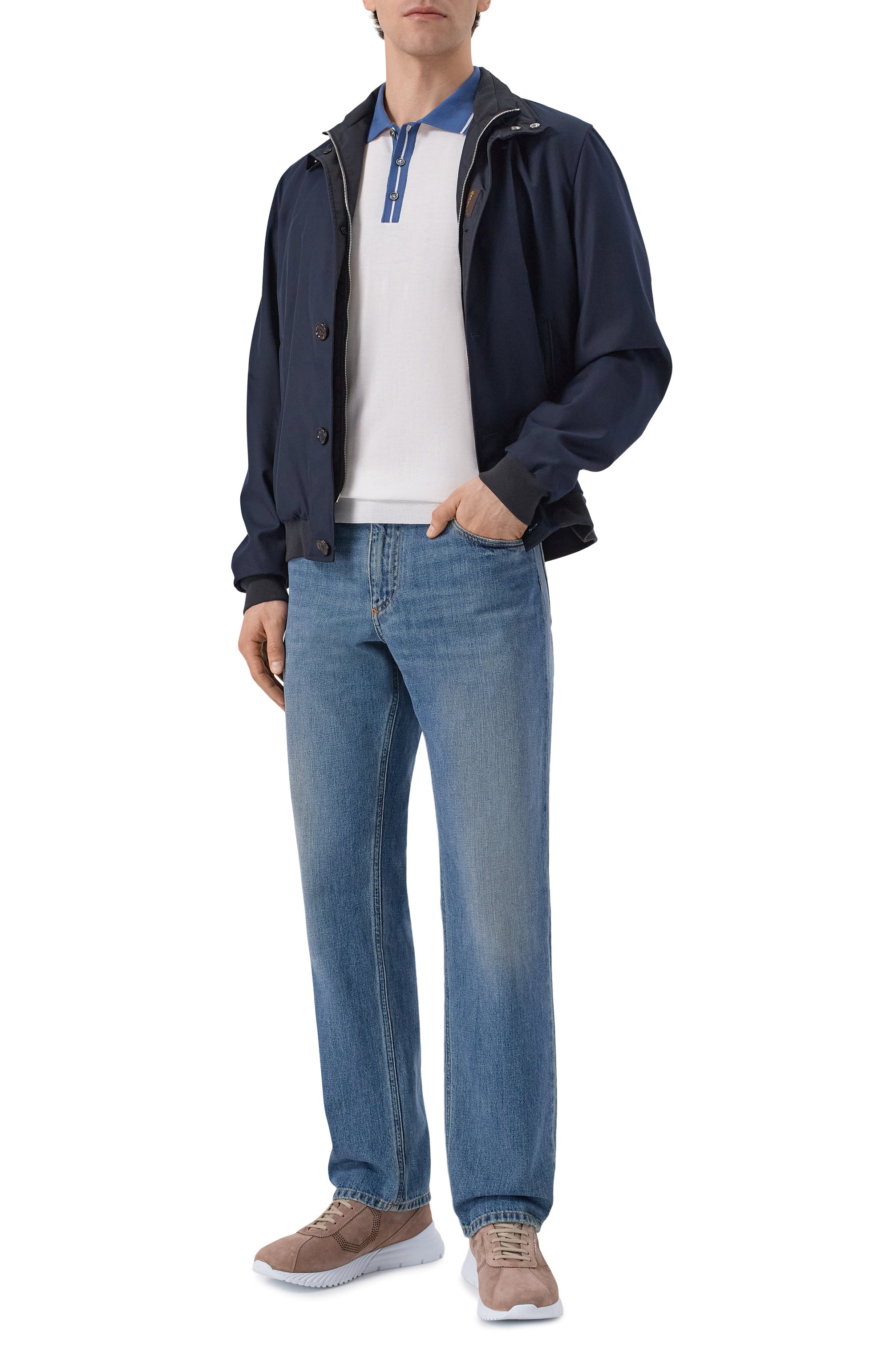 Хлопковое поло KITON, арт. UMK0926, фото 2