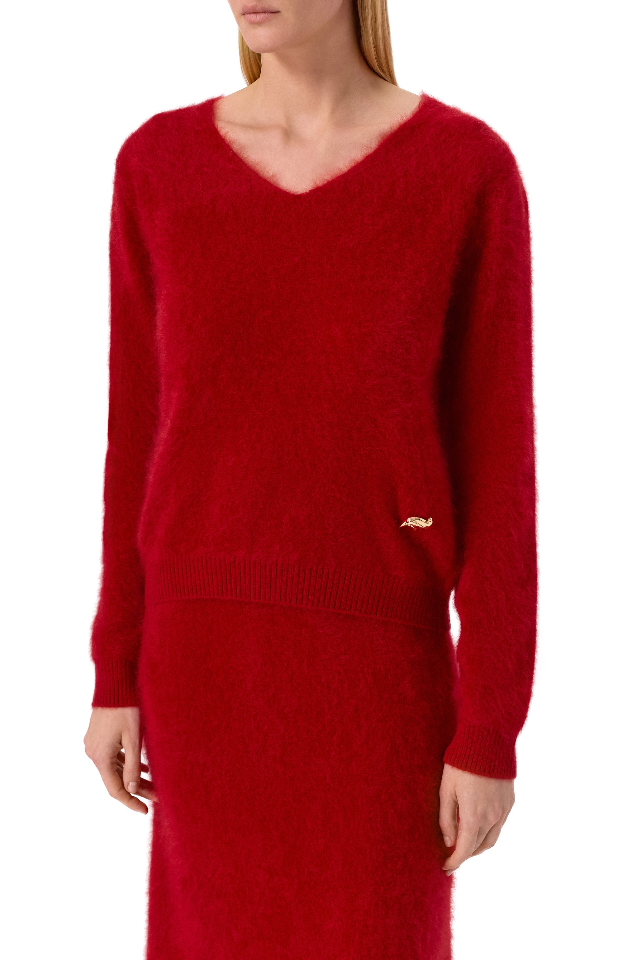 Кашемировый свитер ХОХЛОМА Х АЛЕНА АХМАДУЛЛИНА, арт. WKT2314, фото 3