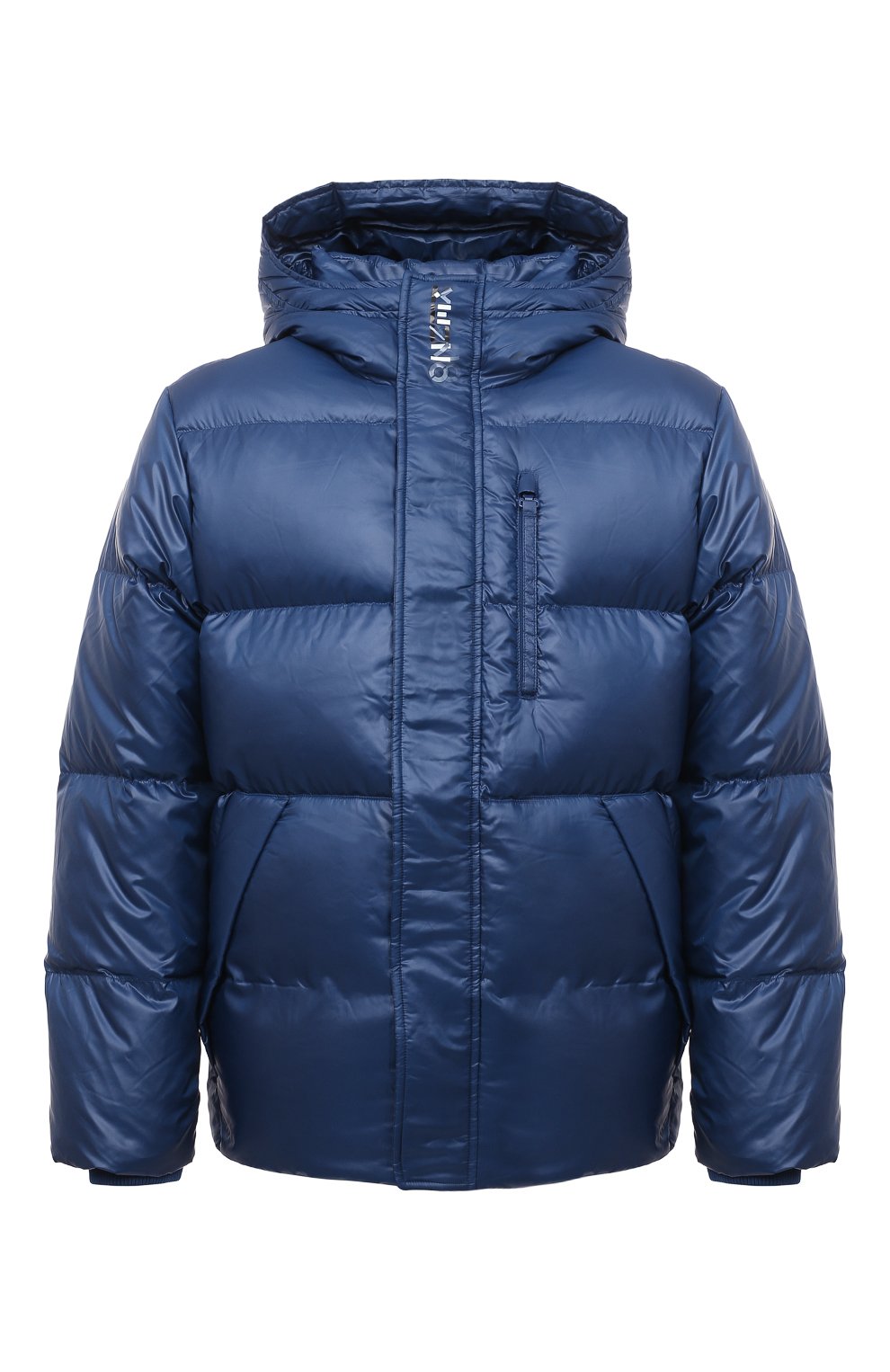 Пуховик KENZO темно-синего цвета по цене 94750 руб., арт. FB650U1239NX, фото 1 Пуховик KENZO, арт. FB650U1239NX, фото 1