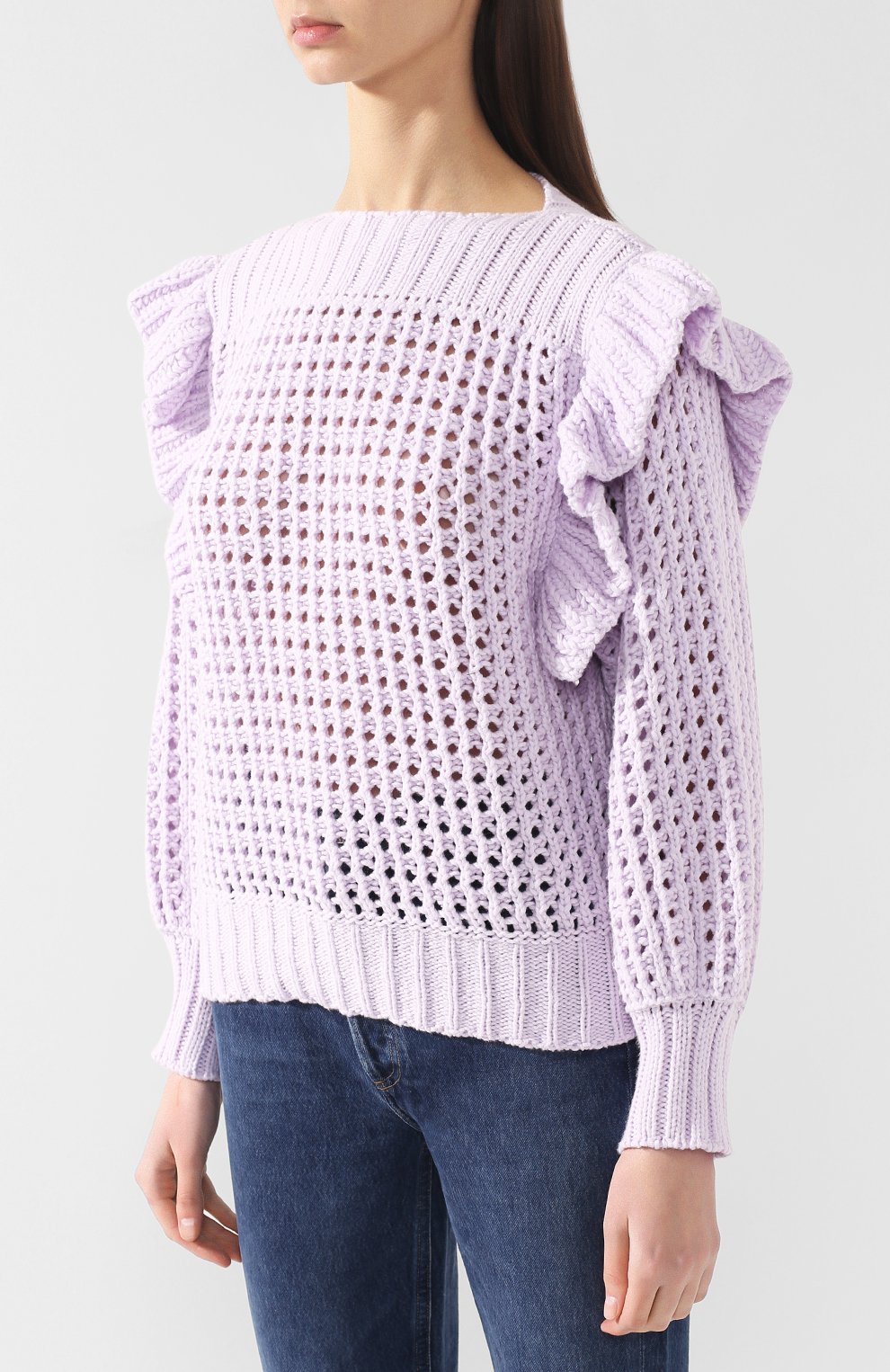 Хлопковый пуловер PHILOSOPHY DI LORENZO SERAFINI, ар�т. A0934/703, фото 3