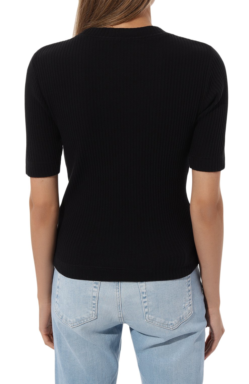 Хлопковый топ M05CH1NO JEANS, арт. 232K2/A1211/8766, фото 4